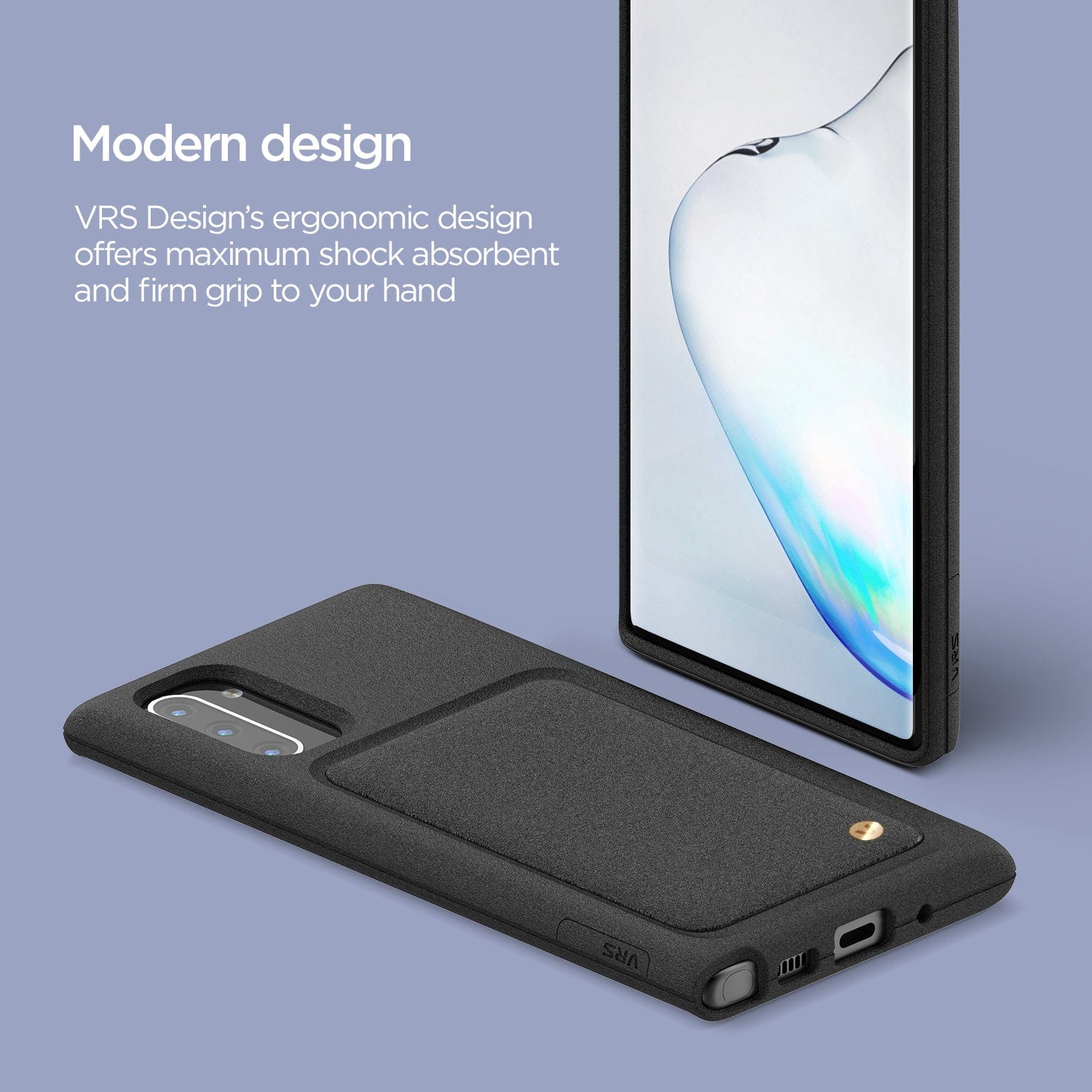 Samsung Galaxy Note 10 Damda High Pro Shield Sand Stone Case by VRS Design