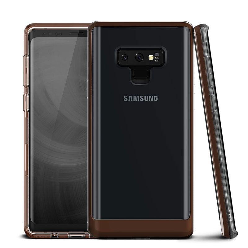 Stylish Brown Crystal Bumper Case for Samsung Galaxy Note 9 by VRS Design