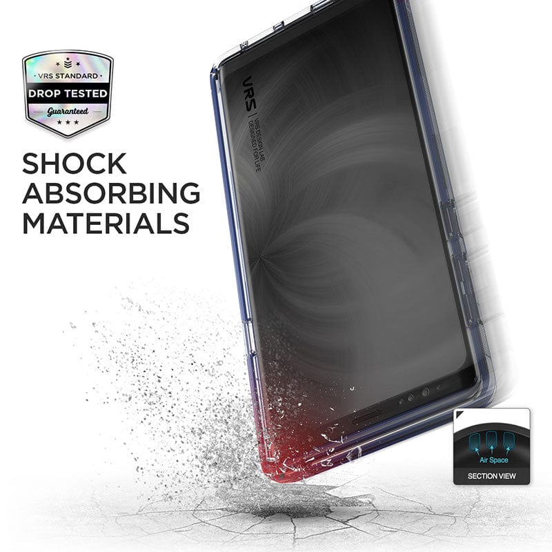 Shock absorbing materials drop tested case for Note 9