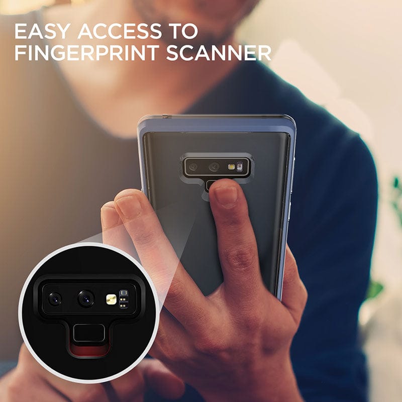 Easy Access to fingerprint scanner with Note 9 case