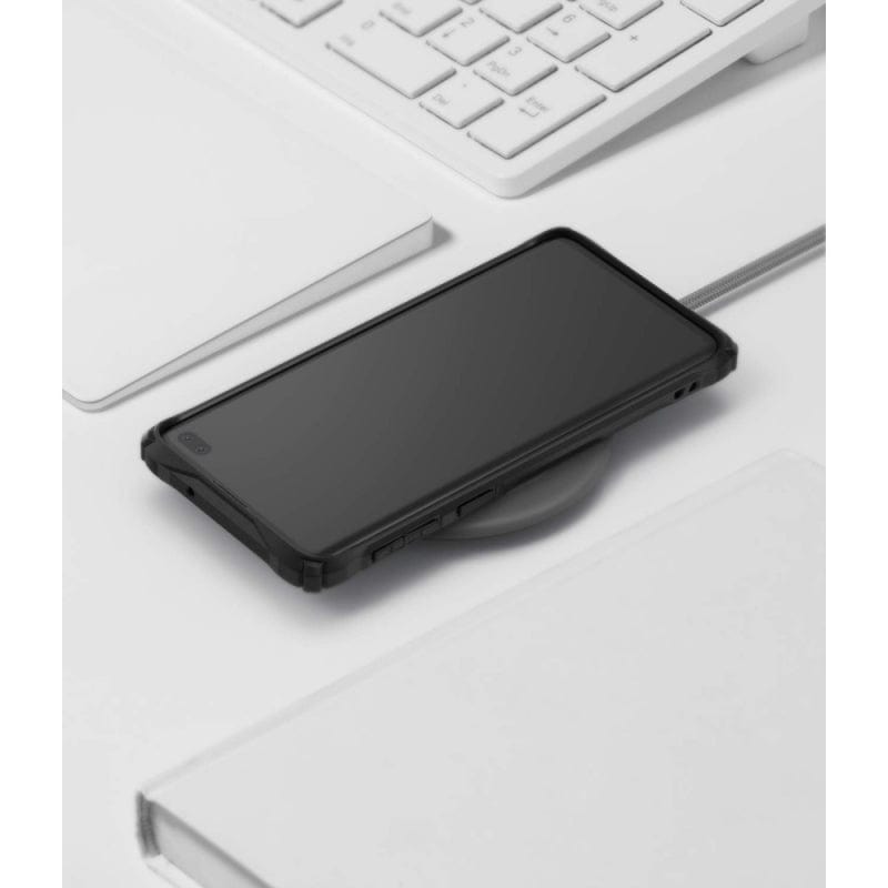 The Ringke FusionX case is compatible with wireless charging.