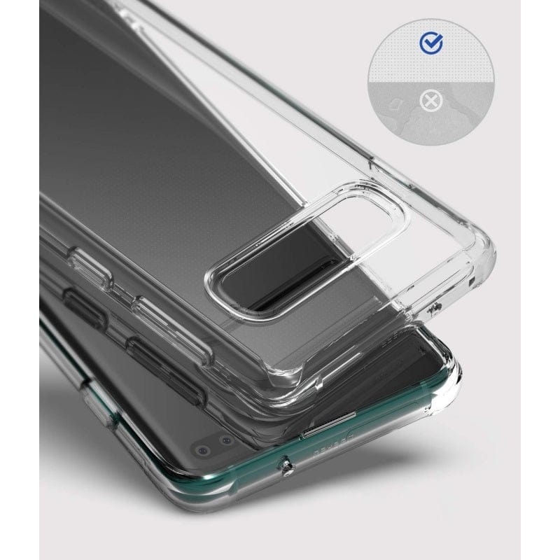 Samsung Galaxy S10 Plus Fusion Transparent Clear Case By Ringke