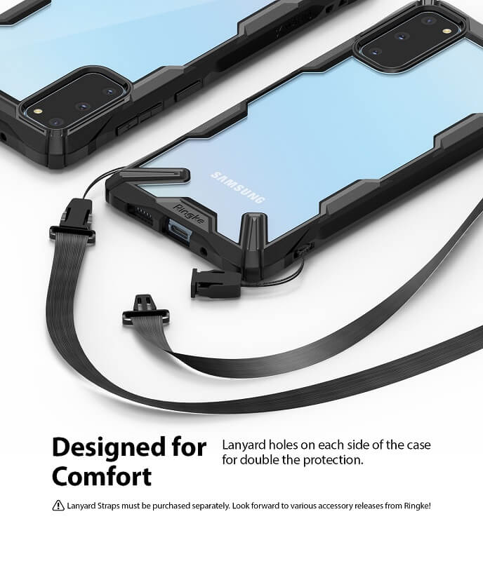 Samsung Galaxy S20 Fusion X Black Case By Ringke