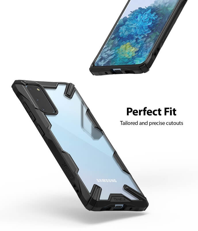 Samsung Galaxy S20 Fusion X Black Case By Ringke