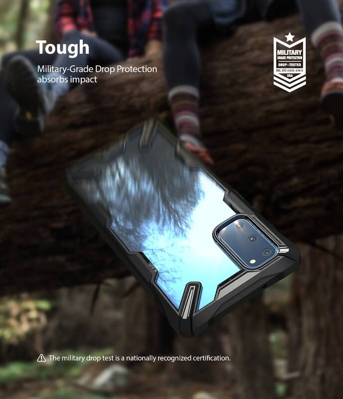 Our case features a rugged exterior TPU bumper, offering enhanced grip control for comfortable handling, even in challenging conditions