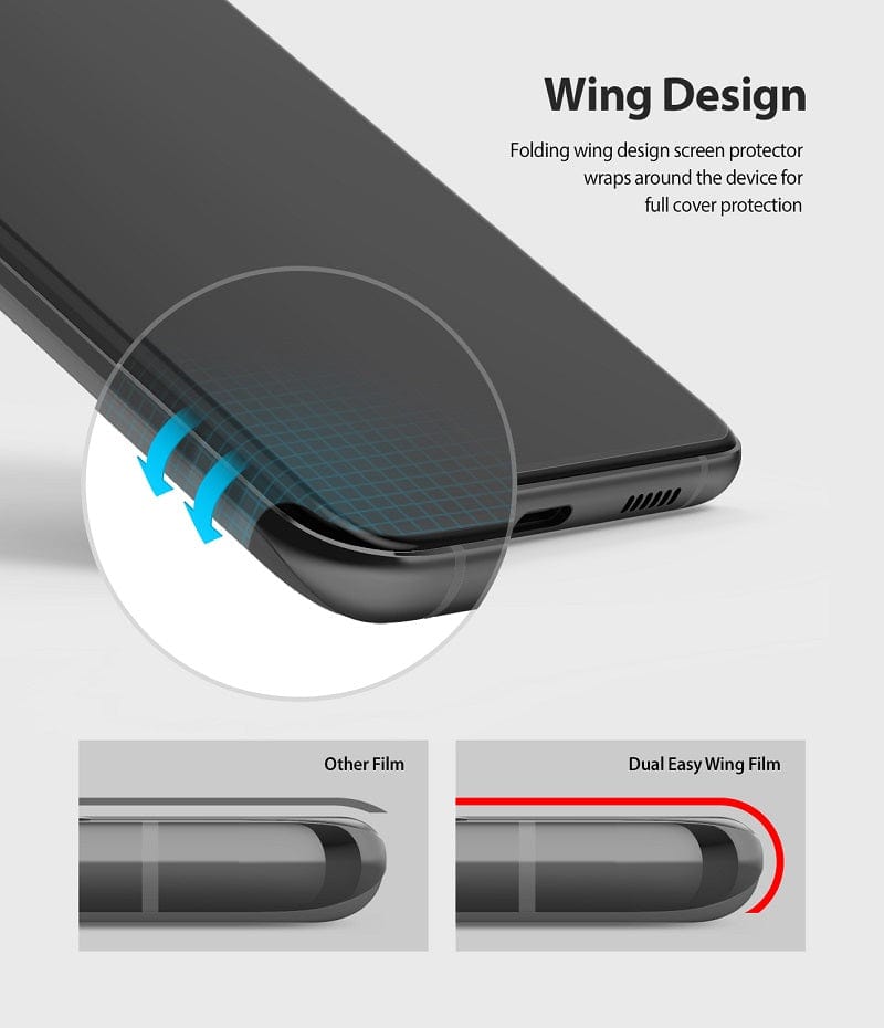 Samsung Galaxy S20 Plus Screen Protector | Dual Easy Wing