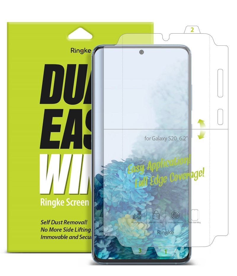 Samsung Galaxy S20 Screen Protector | Dual Easy Wing