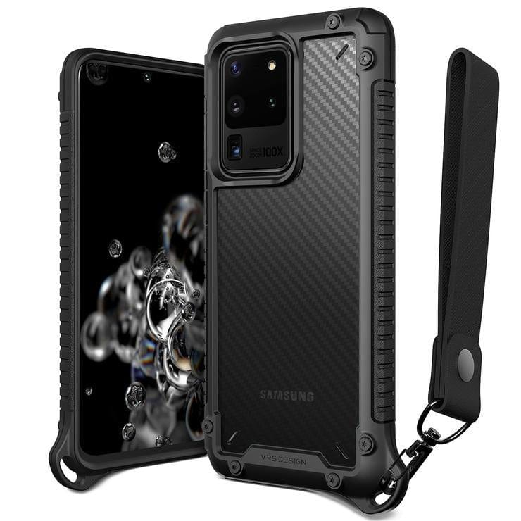 Samsung Galaxy S20 Ultra Case Crystal Mixx Pro Black Case By VRS Design