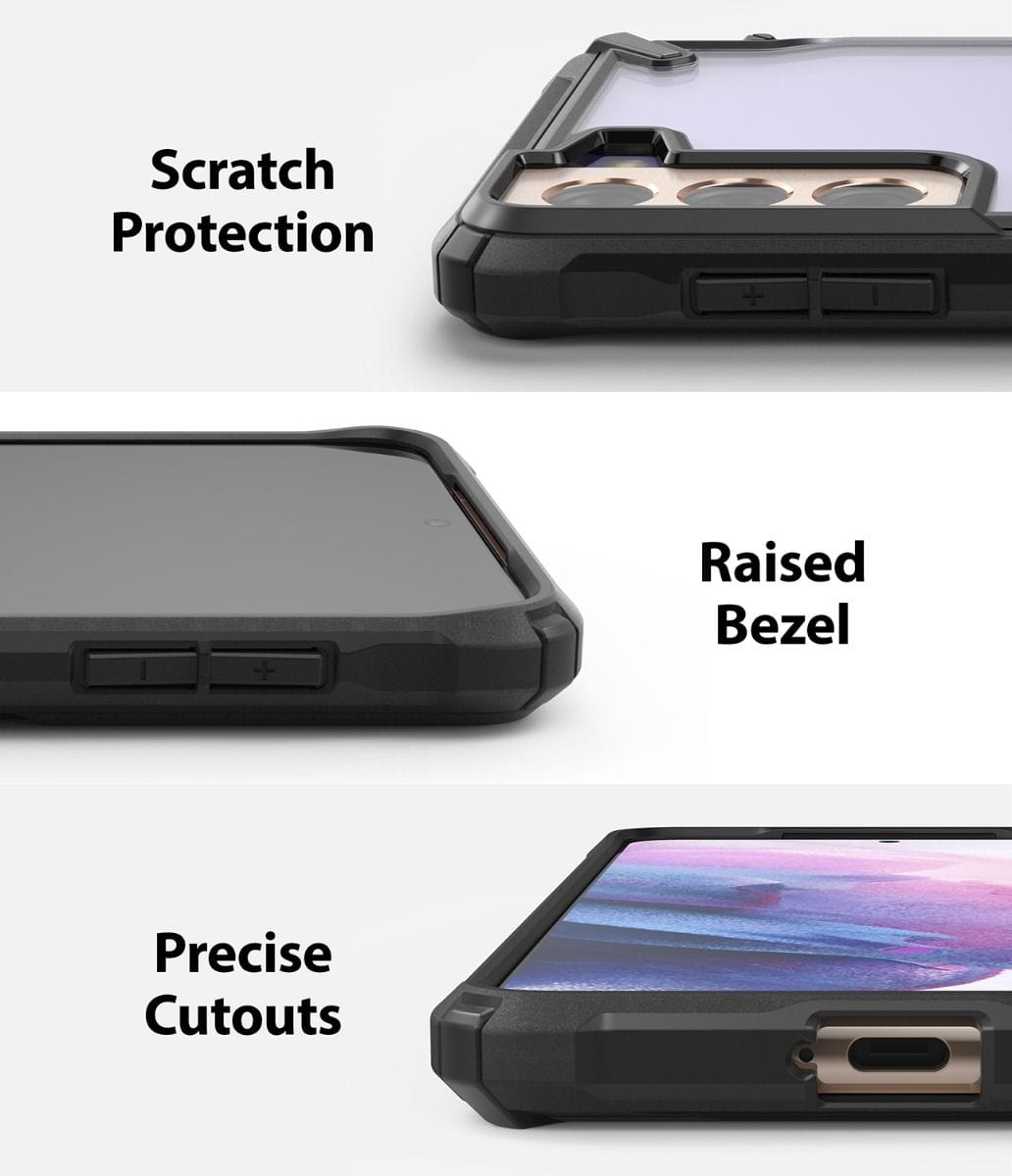 Samsung Galaxy S21 Case BLACK Ringke FUSION X
