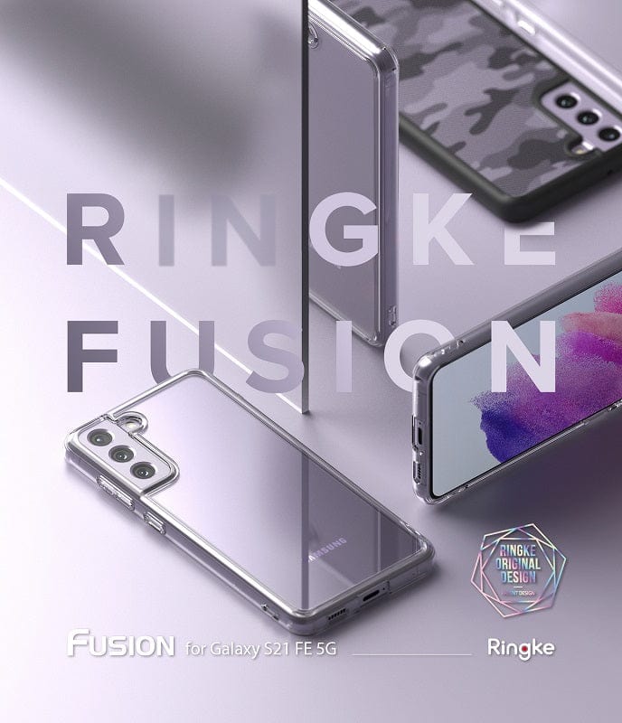 Samsung Galaxy S21 FE 5G Fusion Clear Case By Ringke