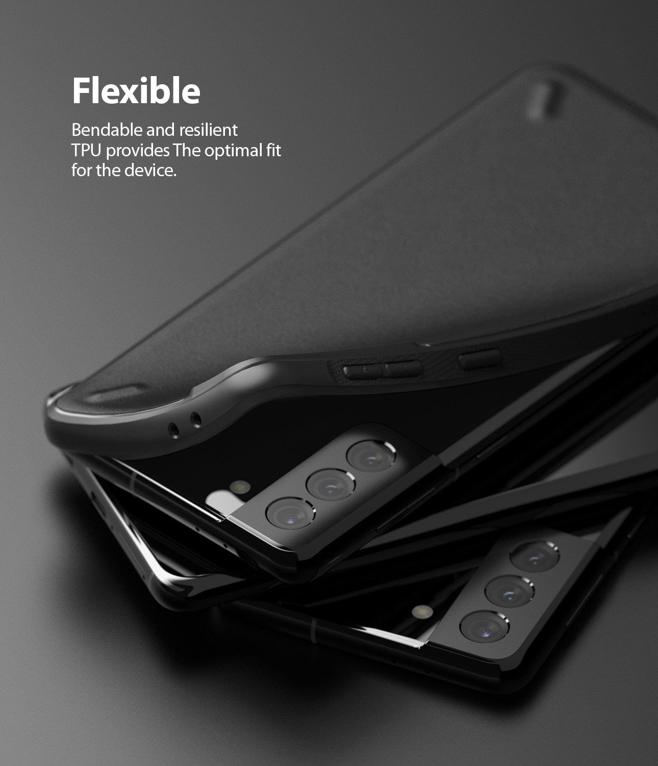 SAMSUNG Galaxy S21 Plus Case ( Black ) - Ringke ONYX