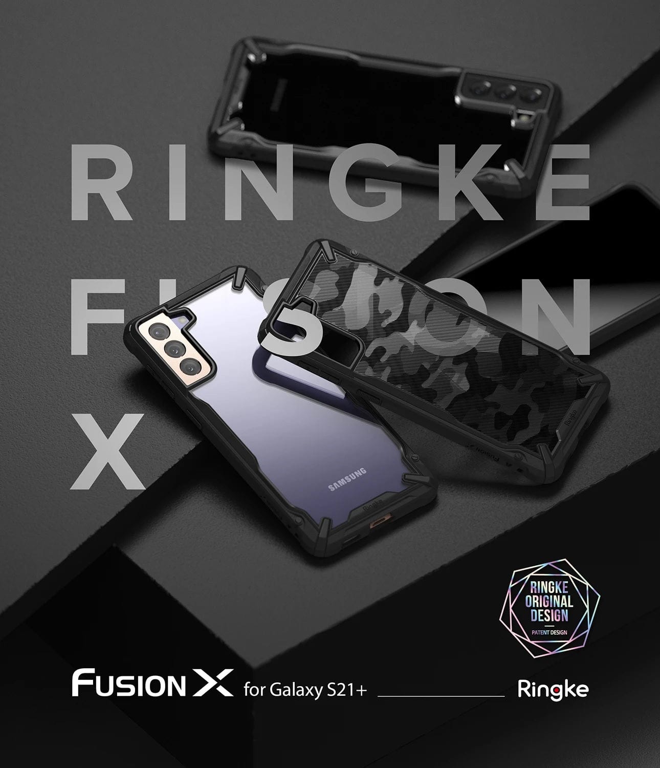 Galaxy S21+ Case Black By Ringke