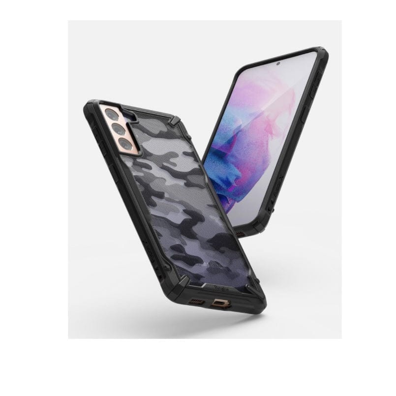 Samsung Galaxy S21 Plus Case ( Camo Black ) - Ringke FUSION X