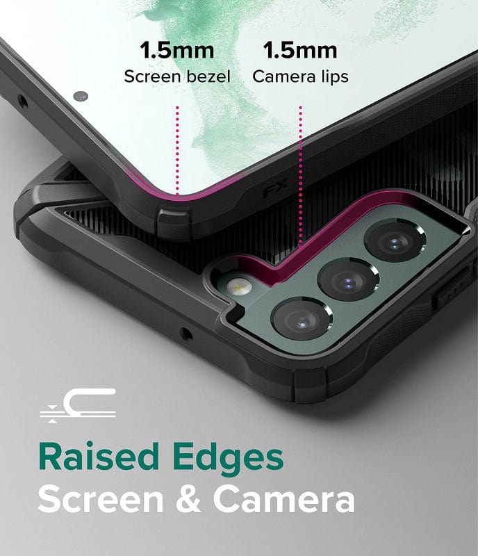 Raised Edges Screen and Camera Protection 