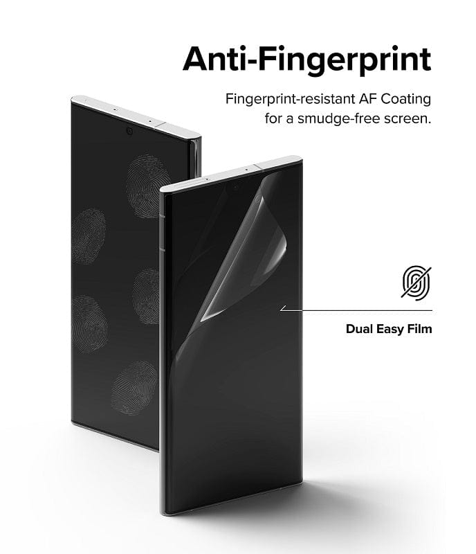 Samsung Galaxy S22 Ultra Screen Protector | Dual Easy Film By Ringke - 2 Pieces