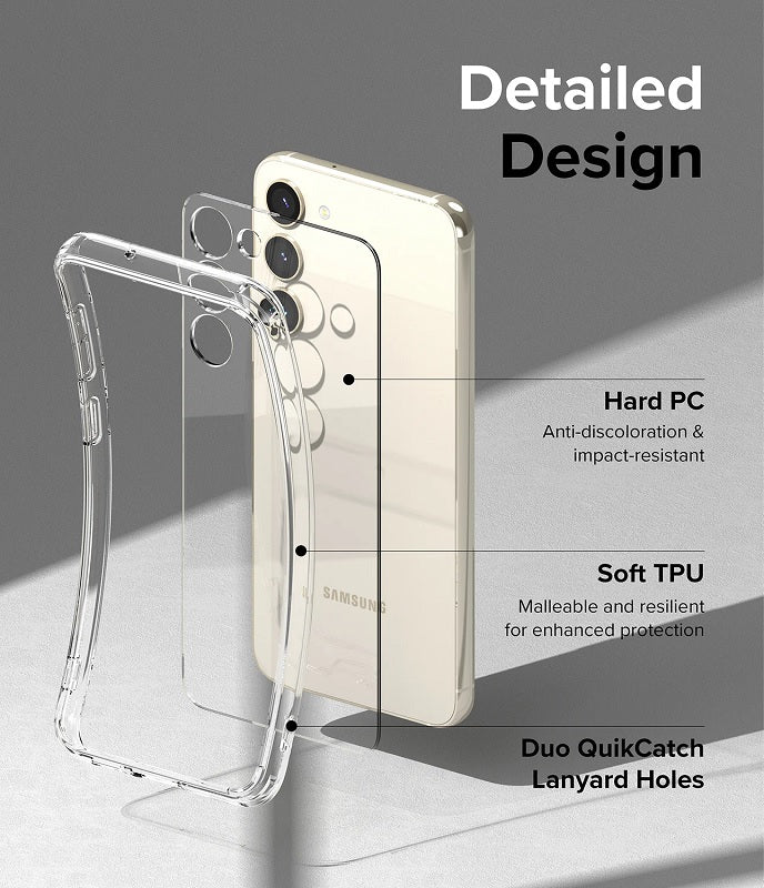 Samsung Galaxy S23 Fusion Clear Case By Ringke