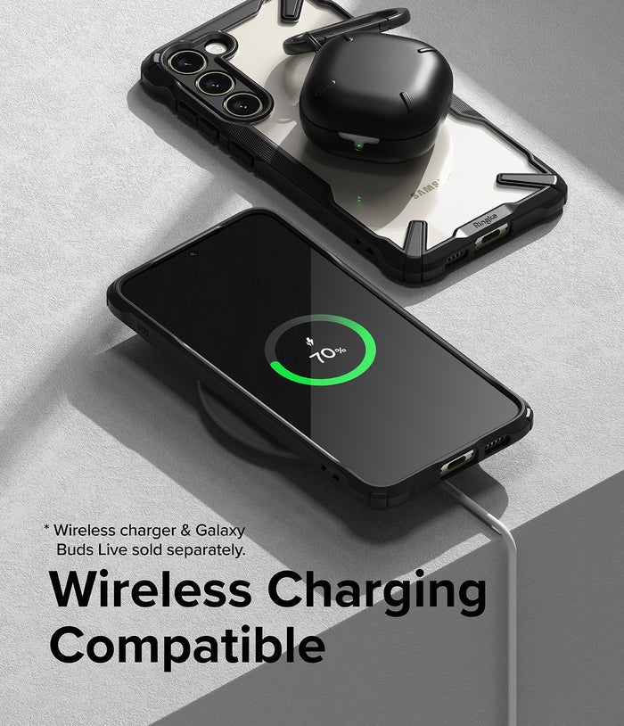 Our case supports wireless charging and is compatible with screen protectors