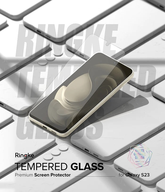 Samsung Galaxy S23 Screen Protector Full Cover Glass 2 Piece
