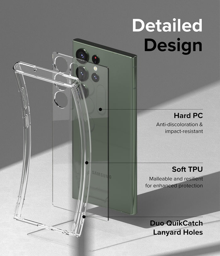 Samsung Galaxy S23 Ultra Fusion Clear Case By Ringke