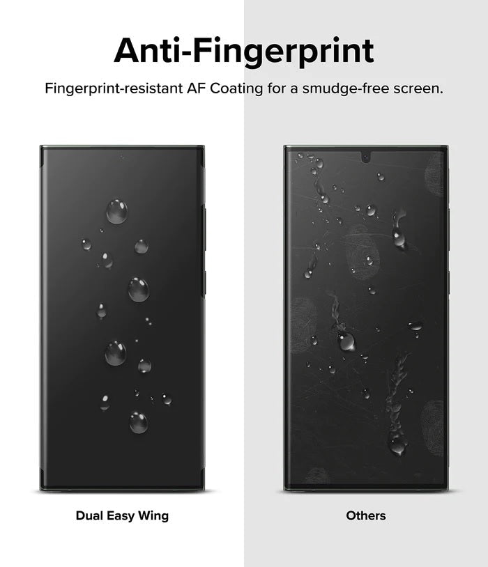 Samsung Galaxy S23 Ultra Screen Protector Dual Easy Film Wing [2 Pack]