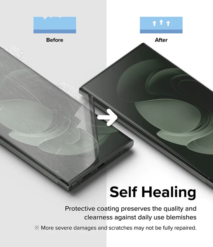 Samsung Galaxy S23 Ultra Screen Protector Dual Easy Film Wing [2 Pack]