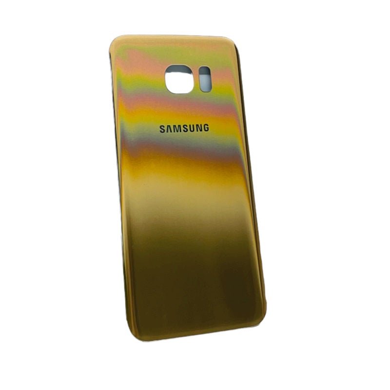 Samsung Galaxy S7 Edge Back Glass Replacement Gold Color