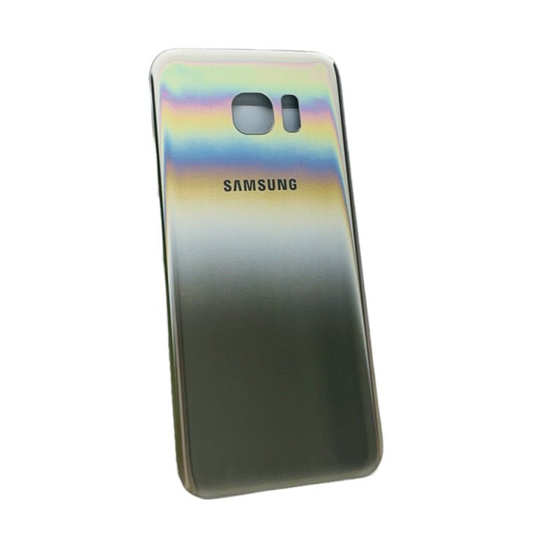 Samsung Galaxy S7 Edge Back Glass Replacement Silver Color