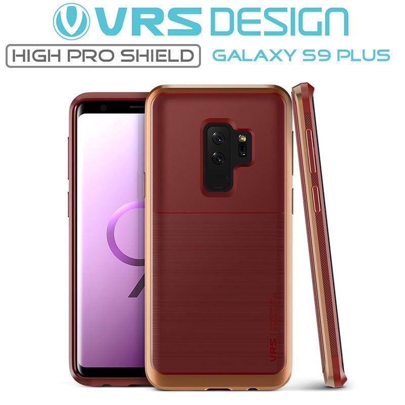 Samsung Galaxy S9+ High Pro Shield Case Red By VRS Design