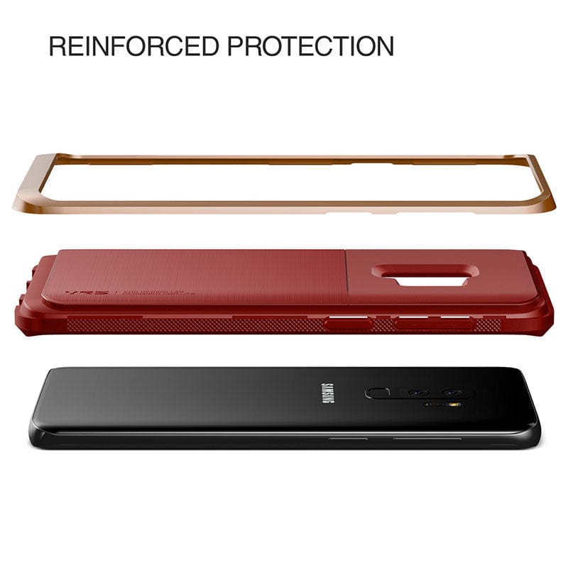 Samsung Galaxy S9+ High Pro Shield Case Red By VRS Design