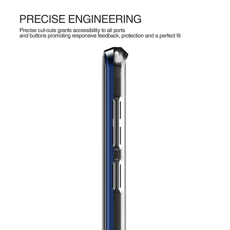 Samsung Galaxy S9 Plus Crystal Bumper Blue Case By VRS Design