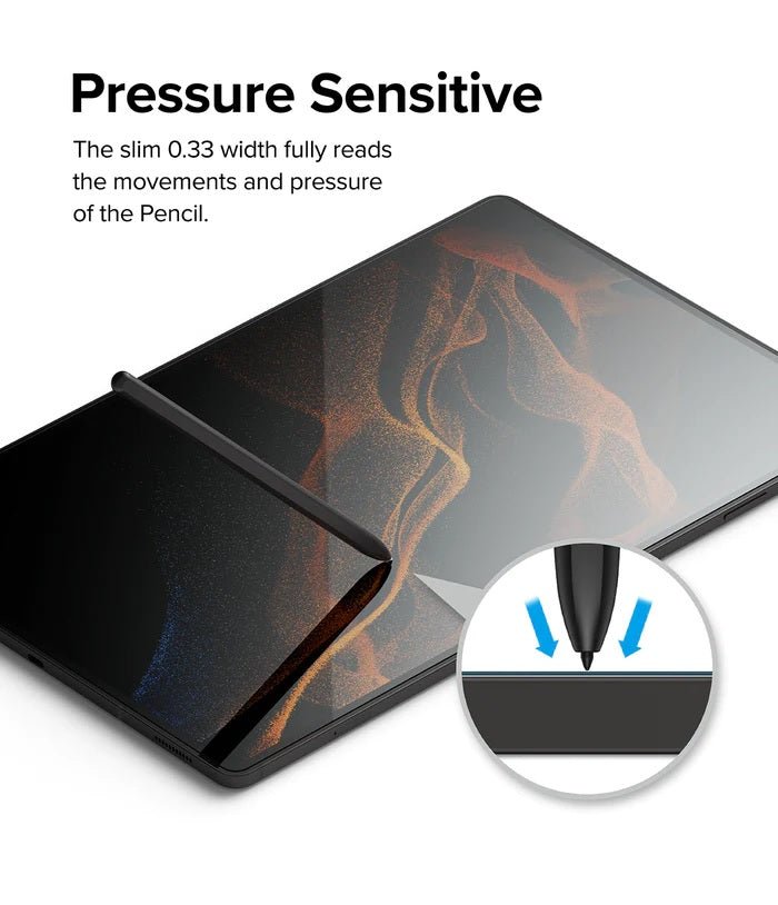 Galaxy Tab S8 Ultra Screen Protector Pressure Sensitive Glass