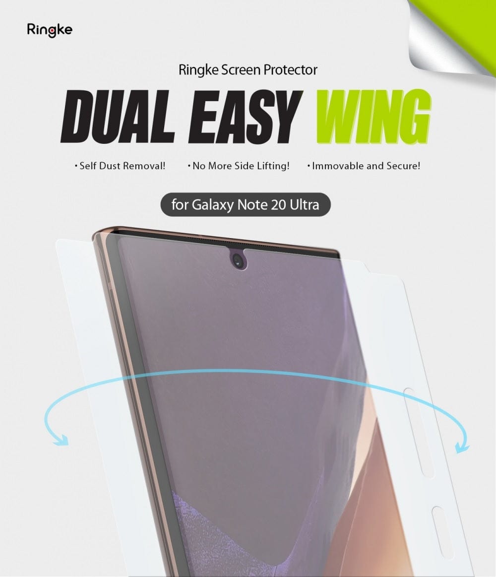 Samsung Note 20 Ultra Screen Protector Dual Easy Wing By Ringke