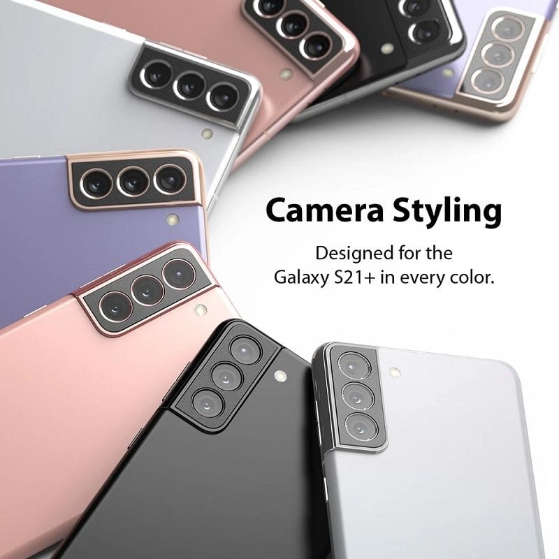 Samsung S21 Plus Black Camera Styling by Ringke