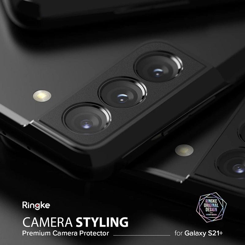 Samsung S21 Plus Black Camera Styling by Ringke