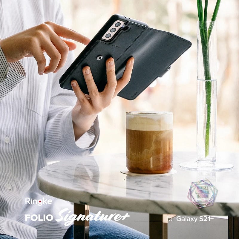 Ringke Folio Signature+ Case for Galaxy S21+