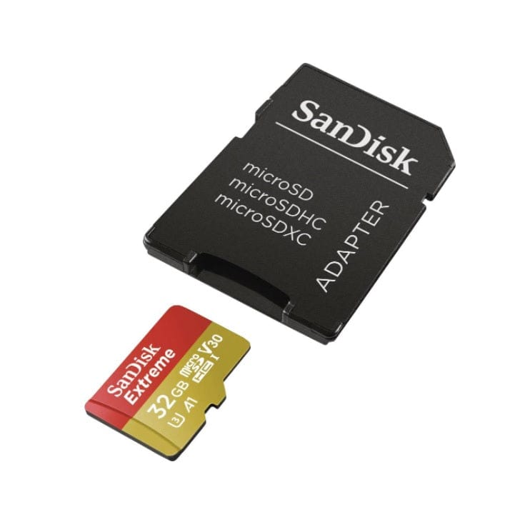 SanDisk Extreme 32GB Micro SDHC Card Class 10