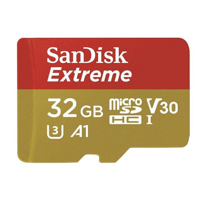 SanDisk Extreme 32GB Micro SDHC Card Class 10
