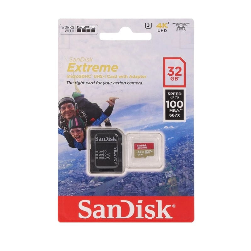 SanDisk Extreme 32GB Micro SDHC Card Class 10