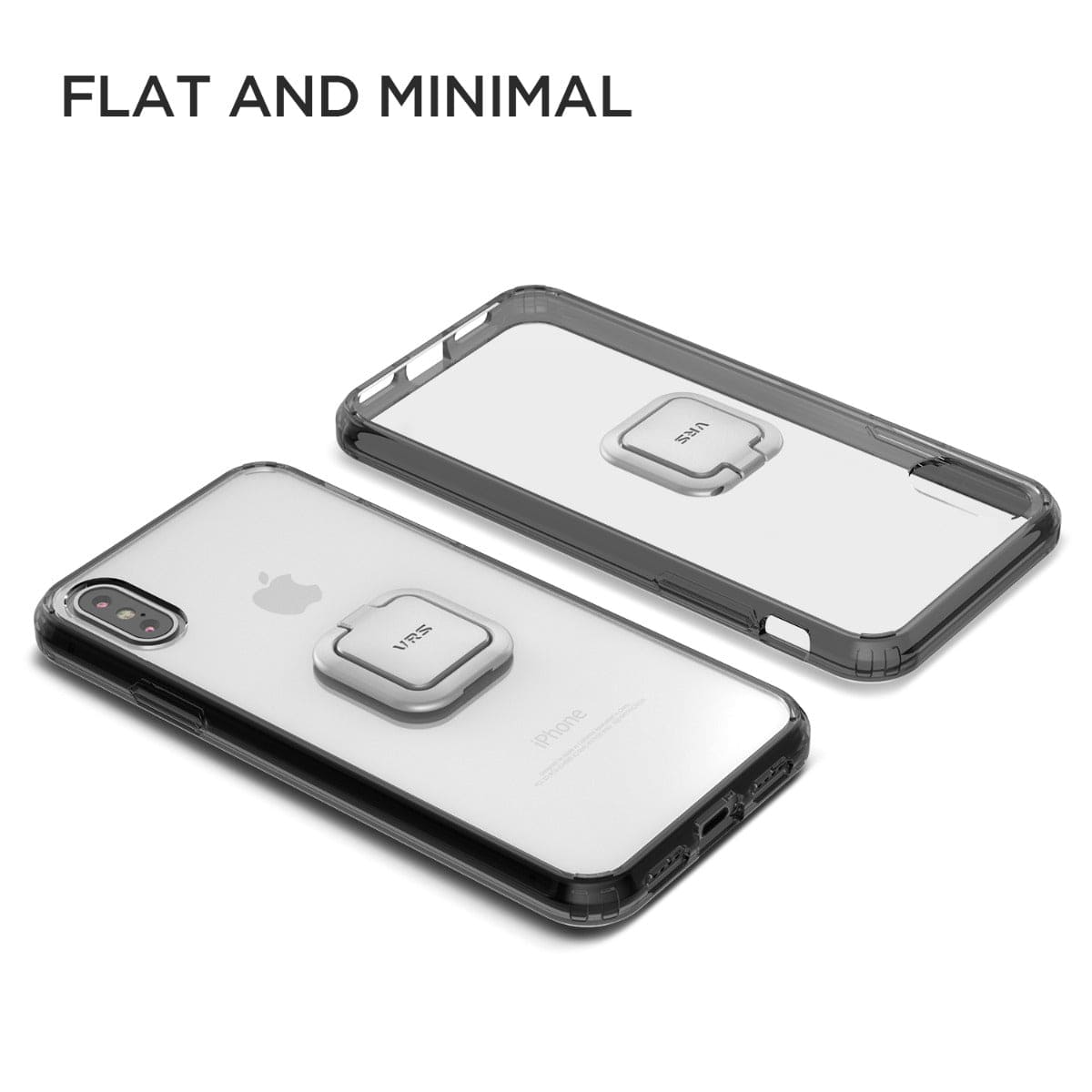 Mobile phone case ring attachment