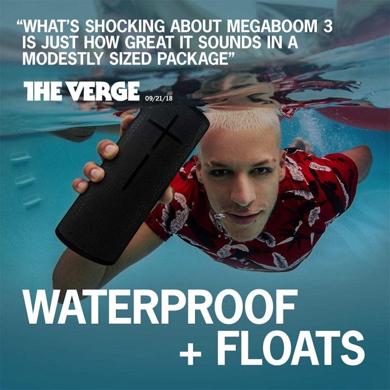Ultimate Ears MEGABOOM 3 Portable Bluetooth Speaker Night Black