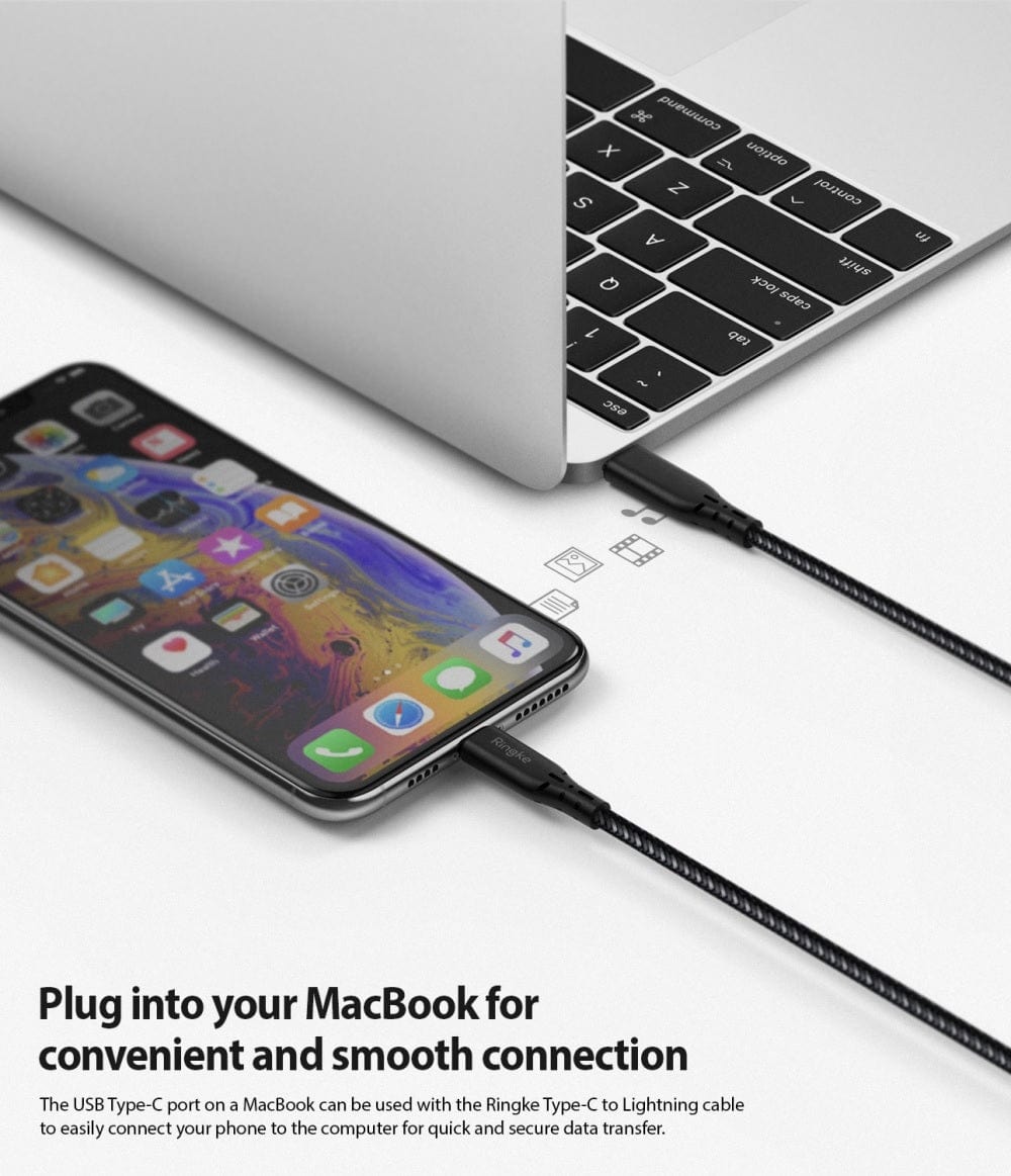 USB-C to Lightning Cable by Ringke 1.2m