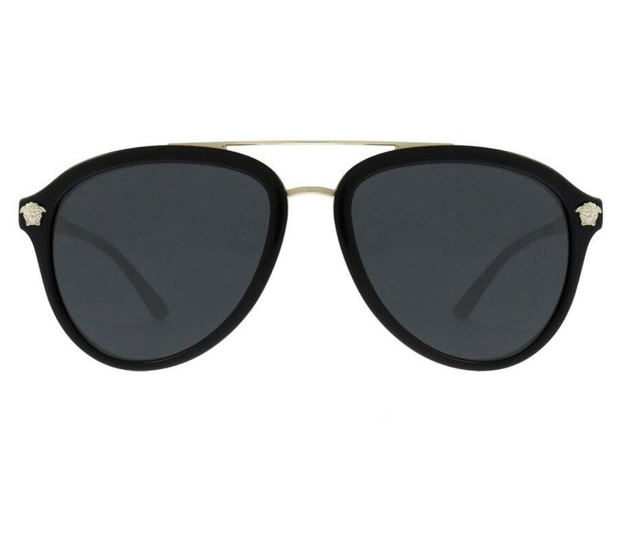 Versace Mans Sunglasses Ve4341 Gb1/87 Black / Gold