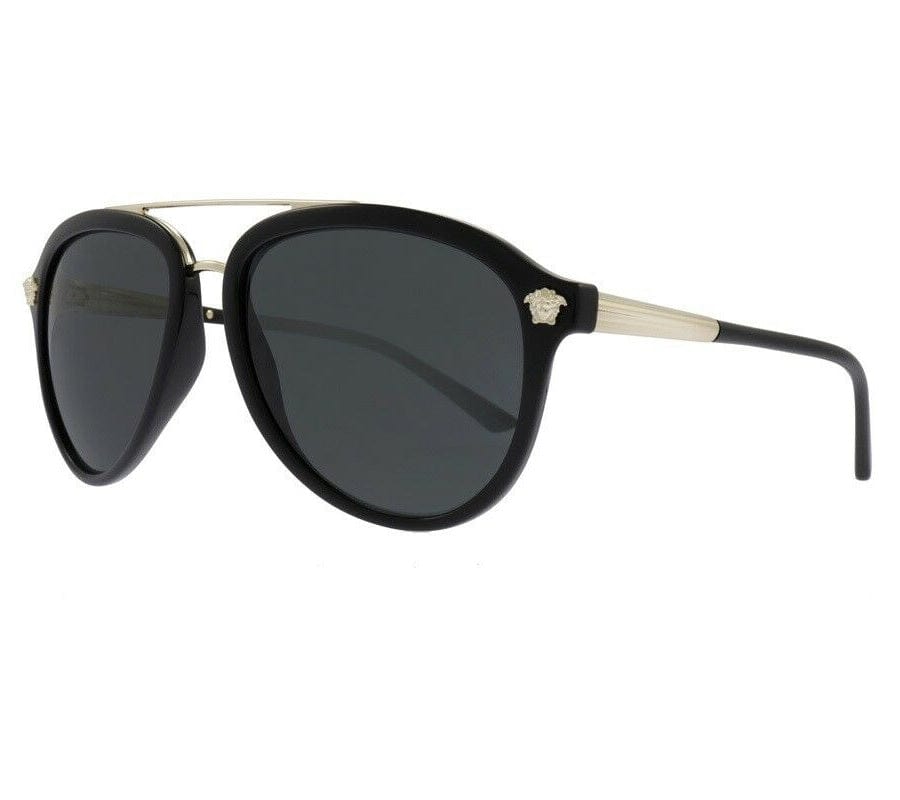 Versace Mans Sunglasses Ve4341 Gb1/87 Black / Gold