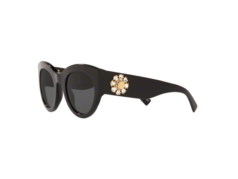 Versace VE4353BM 531487 Sunglasses -Grey-Black And Black