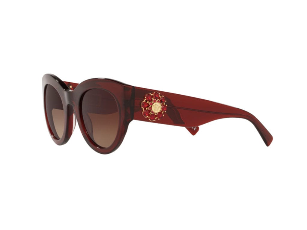 Versace VE4353BM 531713 Sunglasses -Brown Gradient and Burgundy