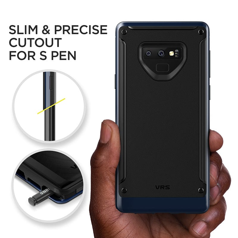 VRS Design Galaxy Note 9 Case High Pro Shield - Deep Sea Blue