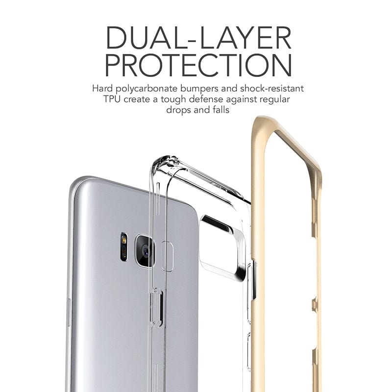 With the Ringke FusionX, the dual-layer construction of the Galaxy S8 Plus case ensures it is shockproof, anti-scratch, and drop-resistant, providing reliable protection for your device.
