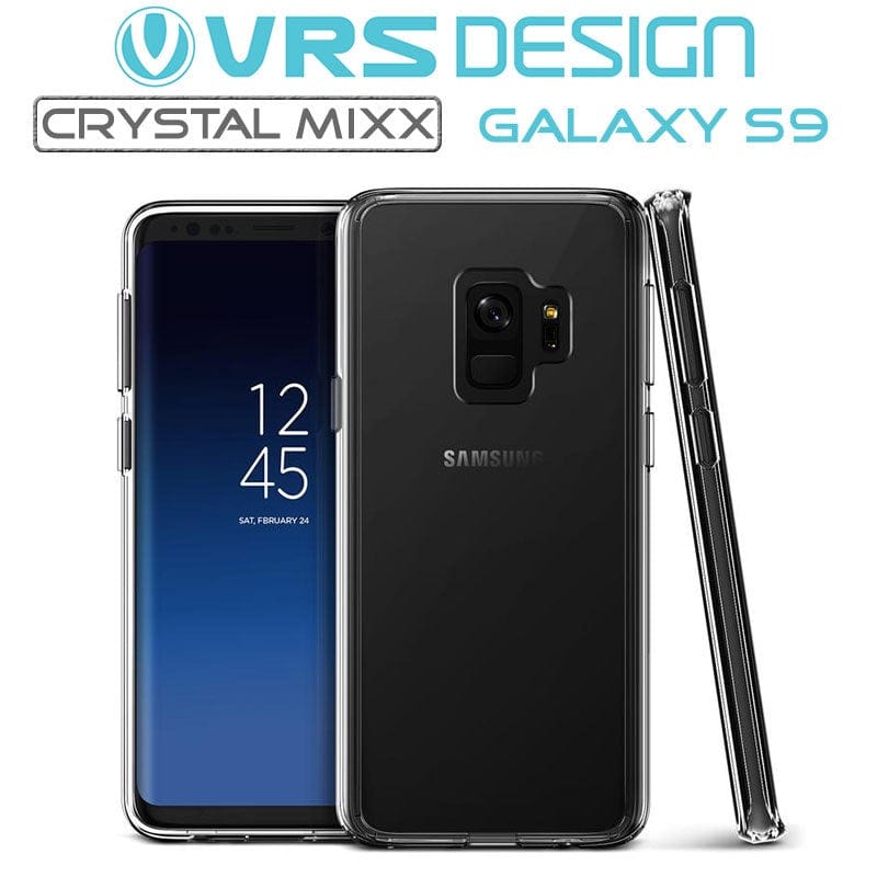 VRS Design Galaxy S9 Crystal Mixx Case Clear