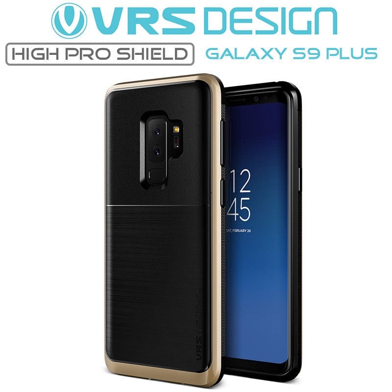 VRS Design Galaxy S9+ Plus High Pro Shield Case Gold