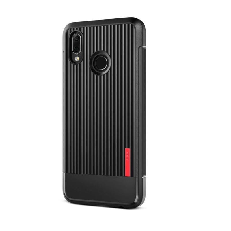 VRS Design Huawei P20 Lite / Nova 3e Single Fit Label Soft Case -Black